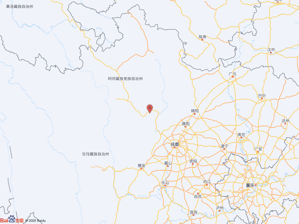 四川阿坝州理县（北纬31.53度，东经103.30度）发生3级地震