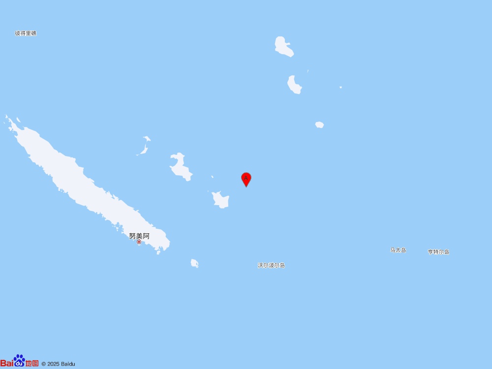 洛亚蒂群岛发生6.6级地震