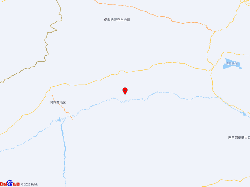 新疆阿克苏地区沙雅县（北纬41.16度，东经83.13度）发生3级地震