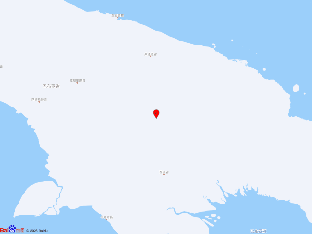 巴布亚新几内亚（南纬5.50度，东经141.85度）发生5.2级地震