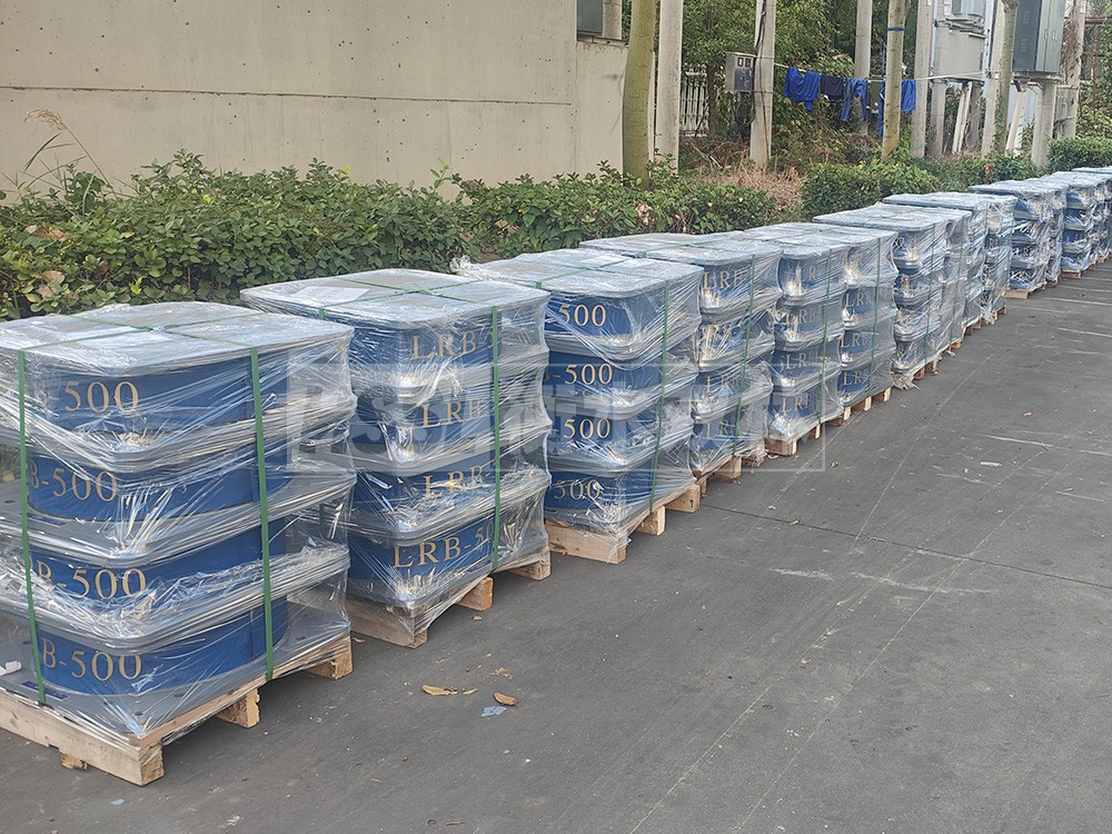 建筑预制橡胶支座 防震支座厂家 HDR1300高阻尼橡胶支座厂家