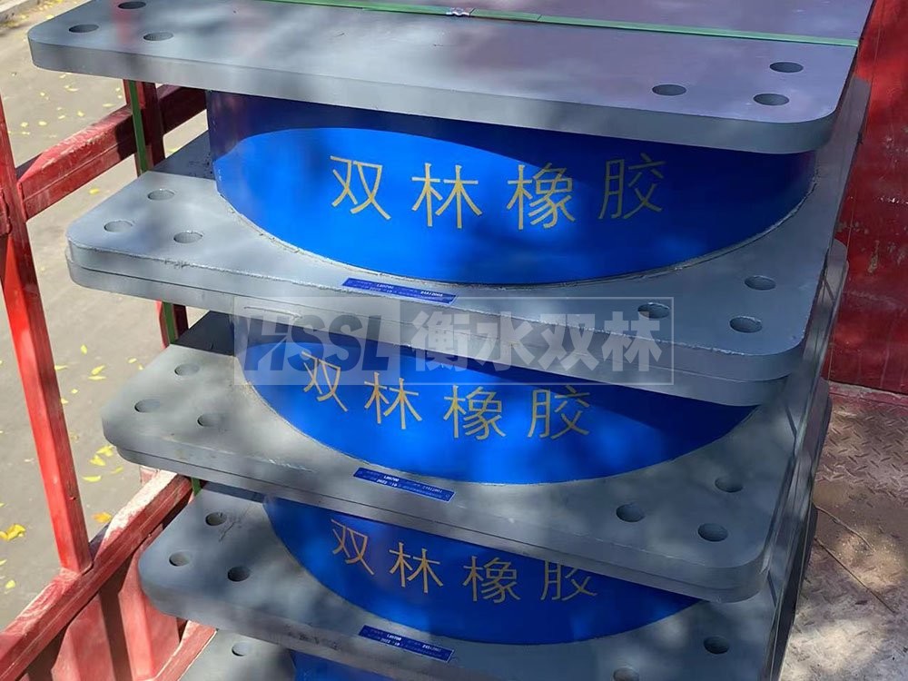LRB700铅芯隔震橡胶支座 隔震支座LNR300生产厂家 铅芯橡胶隔震支座装置